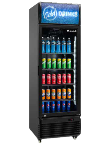 Refrigerator cabinet - Capacity 340 lt - cm 62 x 69 x 196.5 h
