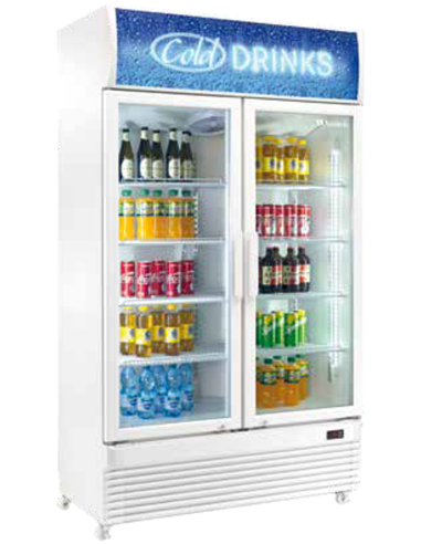 Refrigerator cabinet - Capacity 750 lt - cm 112 x 61 x 196.5 h