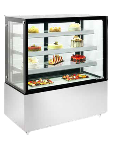 Refrigerated display case - Capacity 530 lt - cm 124 x 68.8 x 141 h