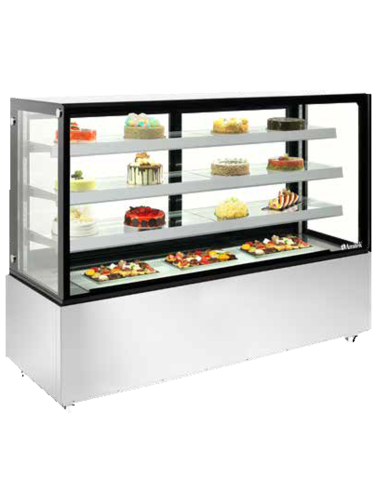 Refrigerated display case - Capacity 810 lt - cm 184 x 68.8 x 141 h