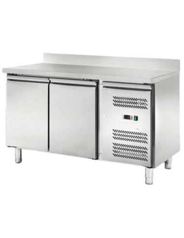 Refrigerated table - N. 2 doors - Alzatina - cm 136 x 70 x 95 h