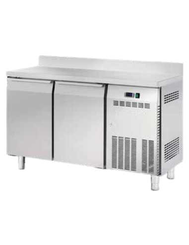 Refrigerated table - N.2 doors - Alzatina - cm 135 x 60 x 95 h