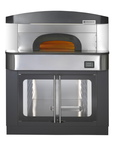 Electric oven - pizza n.6 x Ø 30/34 - Cappa - Cella - cm 118 x 172.5 x 182.5 h
