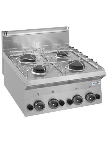 Gas cooker - From the counter - N. 4 fires - cm 60 x 65 x 27 h
