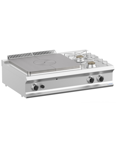 Gas cooker - All plate + 2 fires - cm 110 x 73 x 25 h