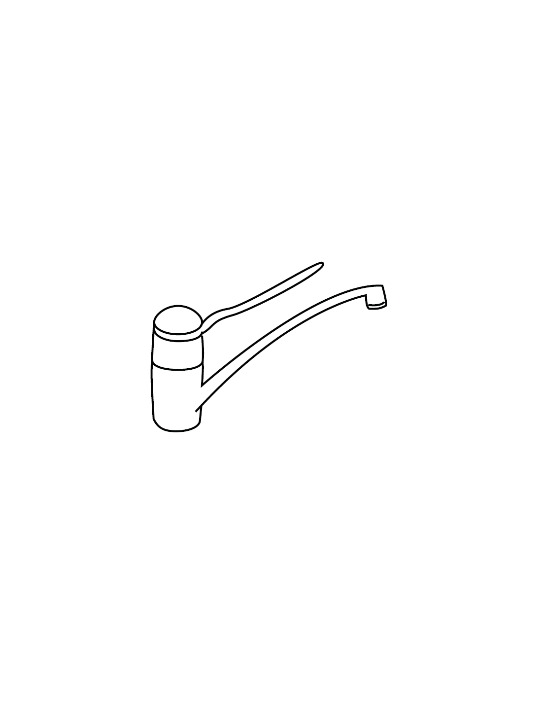 Tap long lever