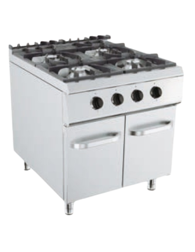 Gas cooker - N.4 fires - cm 80 x 90 x 90 h