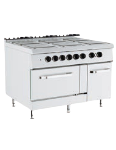 Electric kitchen - Electric oven - N.6 fires - cm 120 x 90 x 90 h