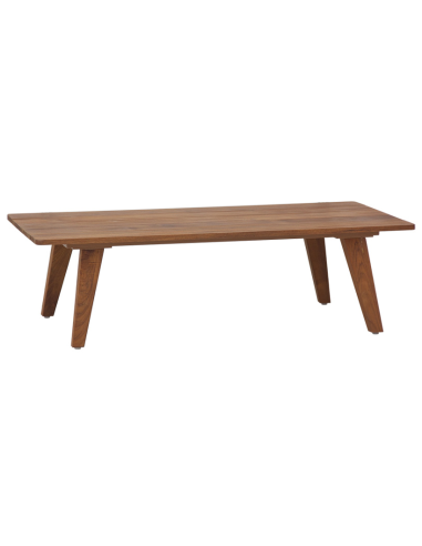 Tavolino - Struttura teak - Dimensioni cm 63 x 110 x 34 h