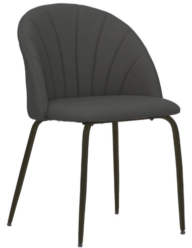 Interior chair - Eco-leather cover - cm 44 x 43 x 78 h