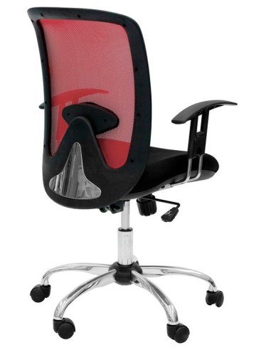 Poltrona per ufficio - Nylon - Seduta in tessuto - cm 51.5 x 50 x 98.5/90 h