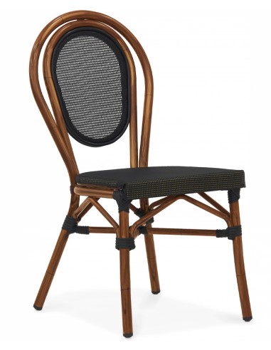 Chair - Painted aluminium - Textile fabric - cm 39 x 42 x 88 h