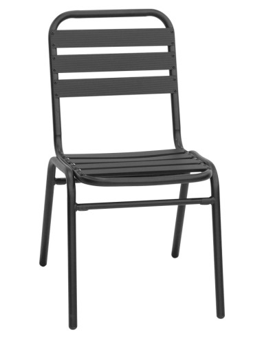 Chair - Painted aluminium seat - cm 40 x 37 x 80 h