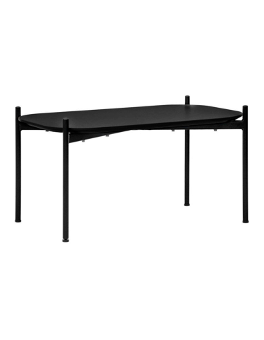 Table - Painted metal - Lacquered MDF top - cm 74,5 x 49,5 x 42,5 h