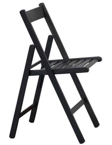 Chair - Foldable beech wood frame - cm 37.5 x 35 x 76 h