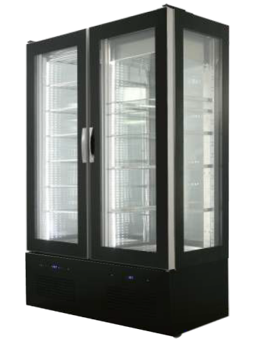Refrigerated display case - Capacity lt 1500 - cm 165 x 67 x 225 h