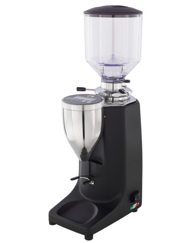 Electronic coffee grinder - Flat mills Ø 75 mm - Capacity 1200 gr - cm 20 x 32 x 64 h