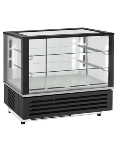 Counter display - Capacity lt 180 - Ventilated - cm 79.2 x 67.6 x 72.1 h