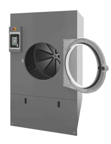 Rotary dryer - Capacity kg 40 ÷ 50 ÷ 55 - Three-phase - cm 114 x 179.5 x 195 h