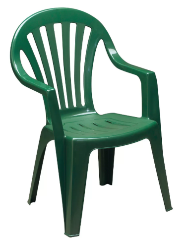 Polypropylene armchair - Dimensions cm 65 x 60 x 92 h