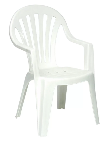 Polypropylene armchair - Dimensions cm 65 x 60 x 92 h