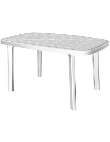 Polypropylene table - Dimensions cm 140 x 85 x 73 h
