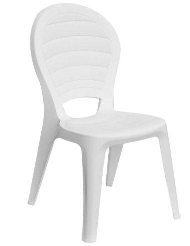 Polypropylene chair - Dimensions cm 55 x 47 x 88 h