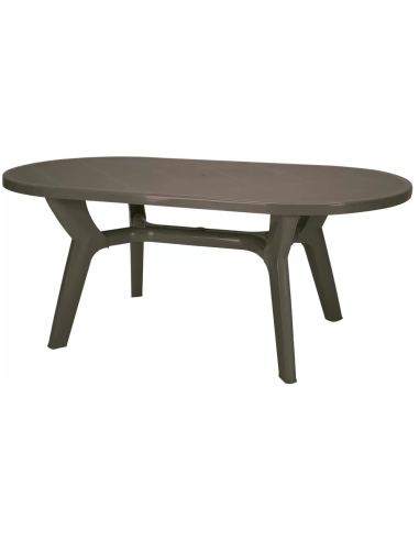 Polypropylene table - Dimensions cm 180 x 90 x 72.5 h