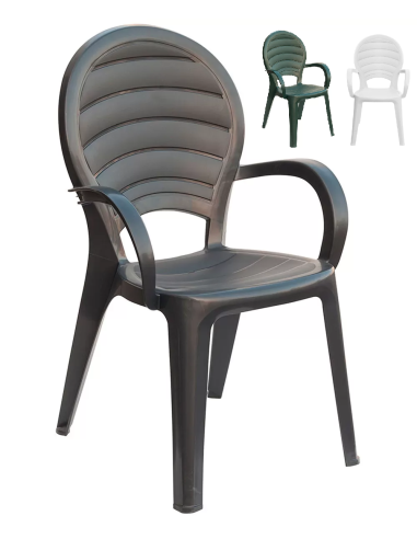 Polypropylene chair - Dimensions cm 55 x 56 x 88 h