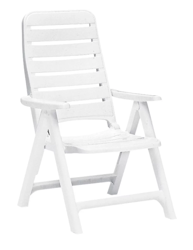 Polypropylene chair - Adjustable - Dimensions cm 66 x 62 x 110.5 h