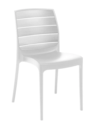 Polymer chair - Dimensions cm 45 x 57 x 83.5 h