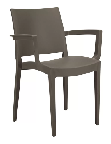 Polypropylene armchair - Dimensions cm 59 x 51 x 80 h