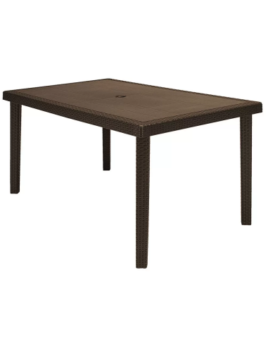 Table in polymer - Dimensions cm 150 x 90 x 74.5 h