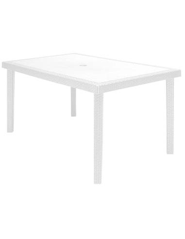 Tavolo in polimerico - Dimensioni cm 150 x 90 x 74.5 h