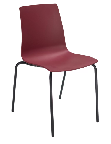 Polypropylene armchair matt - Dimensions cm 48 x 52.5 x 82.5 h