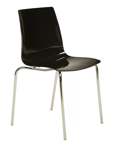 Polycarbonate chair - Dimensions cm 48 x 53 x 82.5 h