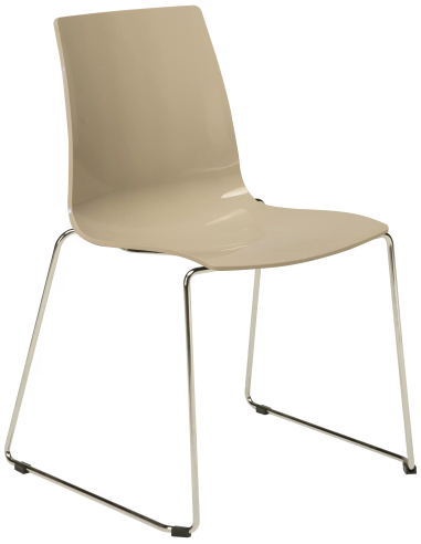 Polypropylene chair matt - Dimensions cm 55 x 54 x 83.5 h