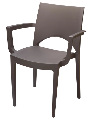 Polypropylene armchair - Dimensions cm 58 x 51 x 80 h