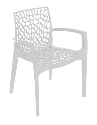 Polypropylene armchair - Dimensions cm 56.5 x 55 x 81 h