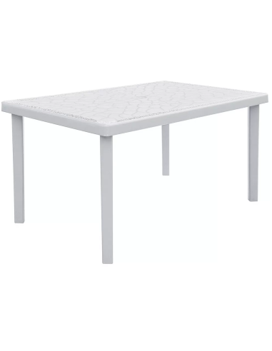 Polypropylene table - Dimensions cm 150 x 90 x 74.5 h