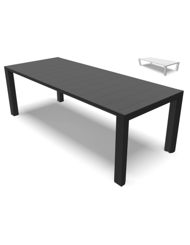 Polypropylene table - Stretchable - Dimensions cm 160/230 x 93 x 75 h