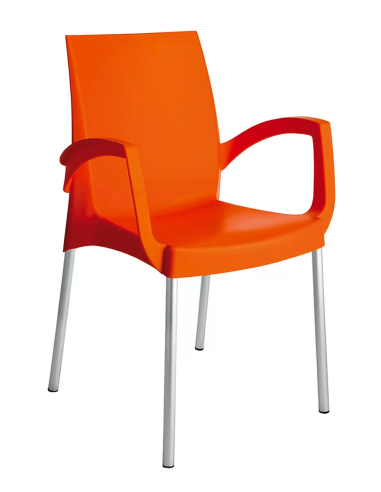 Polypropylene armchair - Dimensions cm 56 x 52 x 85 h
