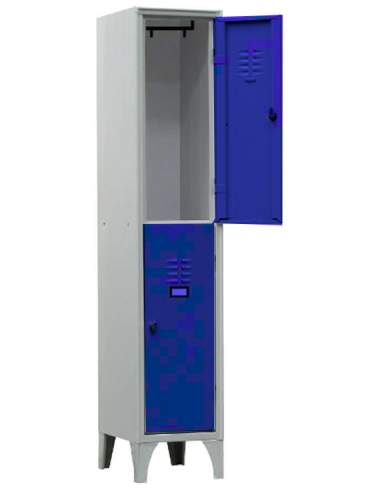 Locker room - Overlay - N. 2 doors - cm 35 X 35 X 180h
