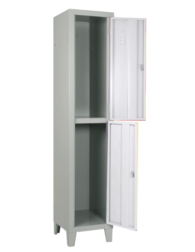 Locker room - Single-lock structure - N.2 rooms -  cm 37 x 35 x 180 h