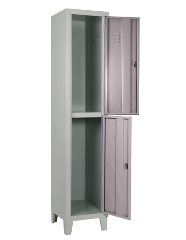 Locker room - Single-lock structure - N.2 rooms -  cm 37 x 35 x 180 h