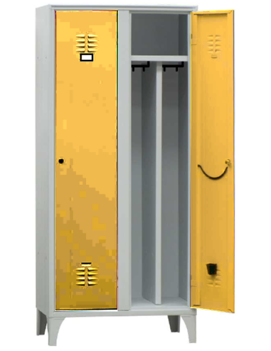 Locker del armario - Interior - 2 puertas - cm 80 X 50 X 180h
