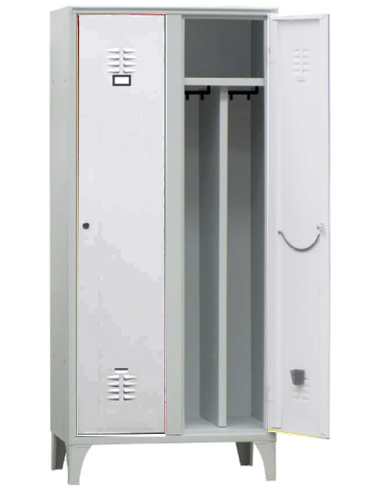 Locker del armario - Interior - 2 puertas - cm 80 X 50 X 180h