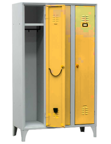 Locker room - N. 3 puertas - cm 105 X 35 X 180h