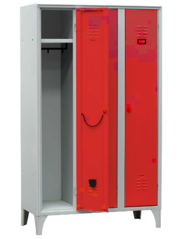Locker room - N. 3 doors - cm 105 X 35 X 180h