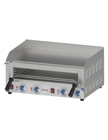 Plancha eléctrica con tostador integrado –...